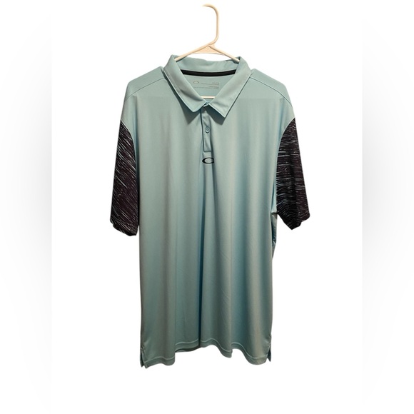 Oakley Men's Blue Polo Shirt. Size XXL.‎ Good condition - Picture 1 of 6